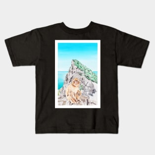 Rock of Gibraltar Kids T-Shirt